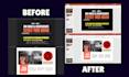 recreate and format your presentation from pdf, ai,  figma to powerpoint