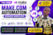 setup makecom automation, made com, makecom scnerario workflows