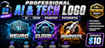 design ai ,tech and startup logo for your business
