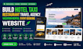 build hotel taxi resturant travel agency vacation rental event booking website