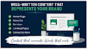 write SEO website content and website copy