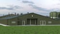 design 3d poultry farm, chicken poultry farm, farm house visualization design