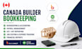 canada do builder bookkeeping payroll gst hst reports using buildxact quickbook