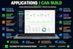 develop custom offline desktop apps with local database