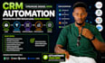 make crm automation, ai voice agent, make com, made com, make automation