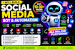build custom social media bot, instagram bot, tiktok bot, youtube bot, x bot