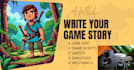 design your video game narrative and write your game script