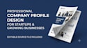 create a corporate company profile document that builds trust