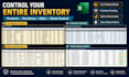 create a professional excel inventory sales and stock tracker