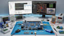 create stm32 embedded firmware, c, freertos, pcb bring up and debugging