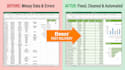 fix excel formulas, clean messy data, and repair your spreadsheets