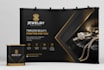 design trade show booth graphics, backdrops, banners