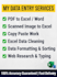 do expert PDF to excel, copy paste, and data cleaning work