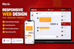 design a modern website UI in figma
