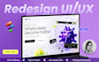 redesign and revamp your website UI UX in figma
