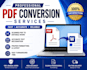 convert PDF to editable word documents