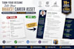 write and upgrade your resume, CV, cover letter, linkedin