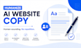 rewrite website copy to sound human and remove repetition