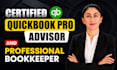 do quickbooks cleanup, setup and bookkeeping  in quickbooks online