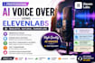 create high quality ai voice over using elevenlabs