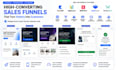 build kajabi, gohighlevel, simvoly, samcart, thrivecart seles funnels