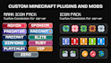 make custom minecraft mods, plugins, items and mobs