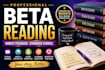 beta read your book and give honest constructive feedback