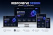 design and develop a modern responsive website