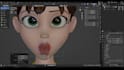 rig and optimise avatar for web,blendshapes for talkinghead,lipsync,threejs glb