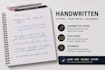 write neat handwritten letters, study notes, and documents