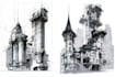turn any structural, architectural photo into sketch image