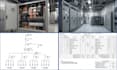 draw electrical single line diagram, panel schedule load calculation in autocad
