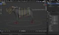 custom 3d animal rigging, character rigging ,blender wildlife rigging and print