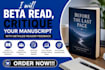 beta read, critique your manuscript with detailed reader feedback