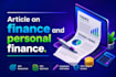 write article on finance