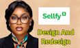 design sellfy website design and redesign