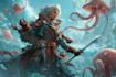 digital illustrate splash art, illustration, game art