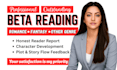 beta read romance beta reader fantasy ya novel beta reader thriller beta reader