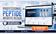 build professional peptide website research chemical store woocommerce