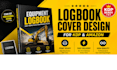 do book cover design, logbook cover design, journal, notebook and planner cover