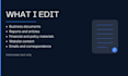 proofread and edit indonesian business documents