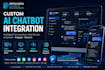 integrate a custom ai chatbot into your website