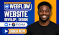 develop, design webflow website figma to webflow redesign webflow website design