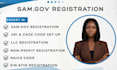 provide professional sam gov registration
