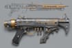 create weapon design and illustration