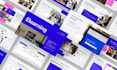 design online course slide, webinar deck, training powerpoint presentation