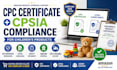prepare CPC certificate and cpsia compliance documents for amazon products