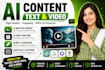 generate professional ai content for your business