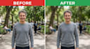 professionally blur photo background and edges