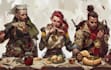 paint dnd character and dnd party character art